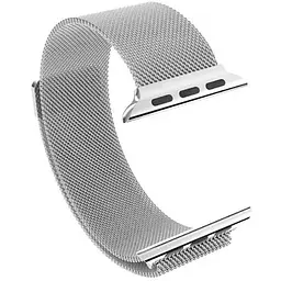 Ремінець DK CDK для Apple Watch 44mm (Series 4 / 5 / 6 / SE1 / SE2) Метал Milanese Loop (05527) (silver) - мініатюра 2
