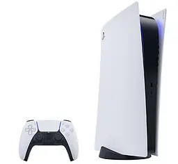 Стаціонарна ігрова приставка Sony PlayStation 5 Slim Digital Edition 825GB White (1000040658) - мініатюра 2