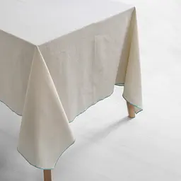 Скатертина Lotus Home — Toursa блакитний 150*220 - мініатюра 4