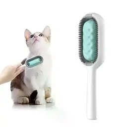 Багатофункціональна щітка для тварин Pet Gravity 4в1 Pet Grooming Comb для сухого та вологого вичісування собак і котів - мініатюра 2