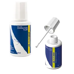 Коректор з пензликом 20мл BM.1002 Buromax, емульсійна основа (4823078958785) - мініатюра 2