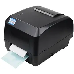 Друкарка штрих-кодів Xprinter XP-H500B (термотрансфер, 127мм/с, стрічка 118мм, 203 DPI, USB, чорний) - мініатюра 4