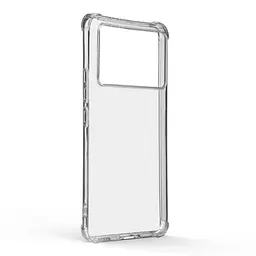 Прозрачный чехол для Xiaomi Poco F6 Pro с защитой камеры и усиленными бортами, тонкий, силиконовый, бесцветный, ударопрочный, противоударный бампер с закрытой камерой, ArmorStandart (ARM73537) - мініатюра 2
