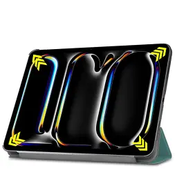 Чохол до планшета BeCover Smart Case Apple iPad Pro 13" M4 2024 Dark Green (711645) - мініатюра 6