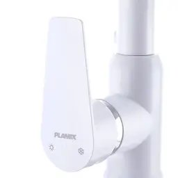 Змішувач для кухні Plamix Mario-017 з підведенням white PM0608, Білий - мініатюра 3