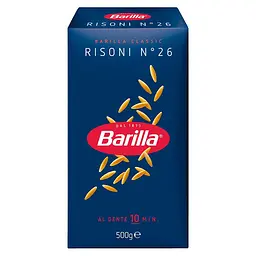 Макарони Barilla Risoni №26 500г.