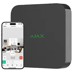 Відеореєстратор Ajax NVR (8ch) Чорний