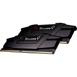 Пам'ять для настільних комп'ютерів G.Skill 32 GB (2x16GB) DDR4 3600 MHz Ripjaws V Classic Black (F4-3600C16D-32GVKC) - мініатюра 2