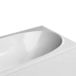 Ванна акрилова Damixa Apollo 150x70 см білий 47WA-150-070W-A, Білий - мініатюра 7