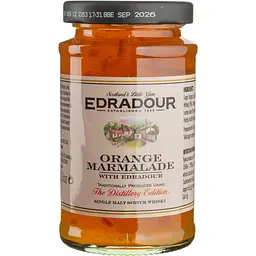 Конфітюр Famous Whisky Brand апельсиновий, з віскі Edradour, 235 г