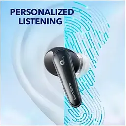 Бездротові навушники Anker SoundCore Liberty 4 у кейсі чорні (midnight black) A3953G11 - мініатюра 4