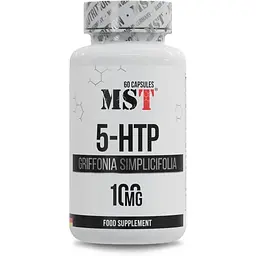 Амінокислота 5-HTP 100 mg, 60 капсул MST vit0004075