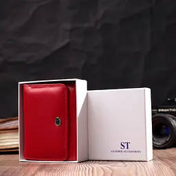 Жіночий шкіряний гаманець ST Leather 11х8,7х2 см acs0028387 - мініатюра 9