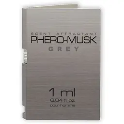 Духи з феромонами для чоловіків Aurora Phero-musk Grey, 1 ml