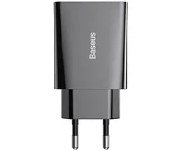 Мережевий зарядний пристрій Baseus Speed Mini PD Charger 20W (CCFS-SN01) Black [67419] - мініатюра 6