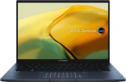 Ноутбук ASUS Zenbook 14 UX3402VA-KM063WS 14' 2.8K OLED, Intel i7-1360P, 16GB, F1TB, UMA, Win11, Блакитний (90NB10G1-M00330)