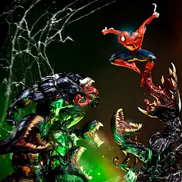 Статуетка Marvel Venom - Deluxe Розмір 1/10 (Веном) 25,5 см - мініатюра 10