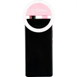 Кільцева лампа для селфі Gelius Pro GP-SR001 Pink - мініатюра 3