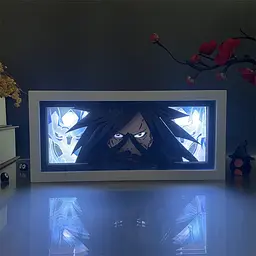 Світильник нічник 3D Наруто Мадара Учіха Naruto Madara Uchiha 20 см NL3D N MU 02