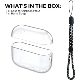 Чохол AhaStyle Transparent Case для Airpods Pro 2 Transparent [133864] - мініатюра 2