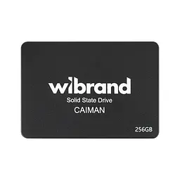 Жорсткий диск 2.5" SSD 256Gb Wibrand Caiman WI2.5SSD/CA256GB 3D TLC NAND SATA-III 6Gb/s зап/чт. - 470/560мб/с BULK - мініатюра 2