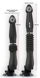 Секс-машина You2Toys RC Fucking Machine, 30,3 см (чорний) - мініатюра 12