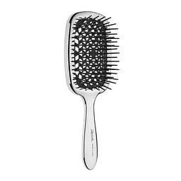 Гребінець SUPER BRUSH Срібло із чорним Janeke