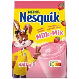 Какао Nesquik Milk Mix з полуницею 350г.