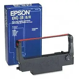 Картридж Epson ERC-38 Black/Red Ribbon Cassette (C43S015376)