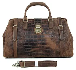 Шкіряна дорожня сумка Vintage 52х30,5х19,5 см sum0012653 - мініатюра 2