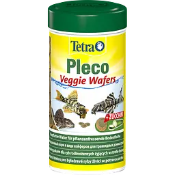 Корм Tetra Pleco Veggie Wafers для травоїдних донних рибок 110 г пластинки - мініатюра 2