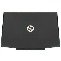 Кришка дисплея для ноутбука HP (Pavilion: 15-CX), black (silver logo) - мініатюра 2