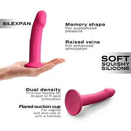 Фалоімітатор Dorcel Real Pleasure S Magenta Dorcel SX2260 101100 - мініатюра 7