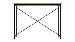 Стіл письмовий Line Лайт Ferrum-decor 750x1000x600 Чорний метал ДСП Дуб Сонома 16 мм (FRD-104846) - мініатюра 6