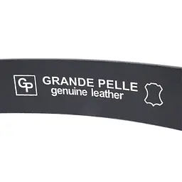 Ремінь шкіряний Grande Pelle чоловічий 3,8х120 см acs0026888 - мініатюра 4