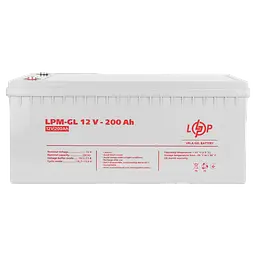 Аккумулятор гелевий LPM-GL 12V-200 Ah - мініатюра 4