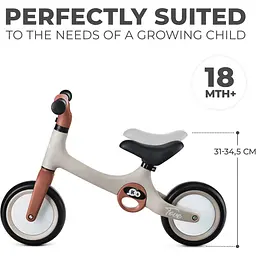 Біговел Kinderkraft Tove Desert Beige бежевий (KRTOVE00BEG0000) - мініатюра 11