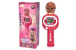 Мікрофон-караоке HY851-E bluetooth, у коробці р.24,5x10x7см YG Toys