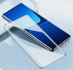 Захисне скло DK Full Glue 3D для Xiaomi 13 Pro 014138 black - мініатюра 4