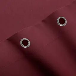 Шторка для душу та ванної Cosas з кільцями 180х200 wine, бордо (ShowerCurtains_10Wine_DUK_180x200_Hook) - мініатюра 6