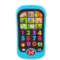 Іграшка музичний телефон Kids Hits KH03/001 Блакитний shop (6904182558318)