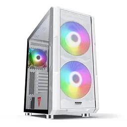 Корпус Modecom AMIRANI ARGB БІЛИЙ fans 2x200mm+1x120mm без Блок живлення ATX