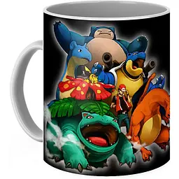 Кухоль GeekLand Покемон Го Pokemon Go heroes PG.01.09 330 мл білий - мініатюра 3