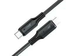 Кабель Acefast C17-03 USB Type-C to USB Type-C 1.2m Black (6974316284161) - мініатюра 2