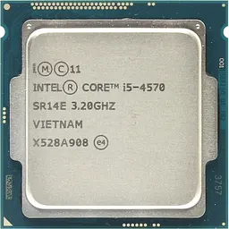 Процесор Intel Core i5 4570 (CM8064601464707) (Socket 1150, 4T, 3.6 ГГц, Tray) Б/в