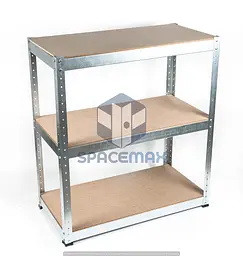 Стелаж металевий 80×80×40 оцинкований самозбірний SPACEMAX