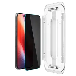 Захисне скло антишпигун Spigen Glass tR EZ Fit HD Privacy 1 Pack Transparency для iPhone 16 Pro Max (AGL07915) - мініатюра 2