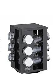 Набір для спецій Peterhof PH -12870 (13 предметів) Black - мініатюра 1