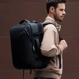 Рюкзак Mark Ryden 9993KR 29-43л з відділенням для ноутбука до 17,3" і USB-портом Black (16271) - мініатюра 6