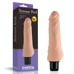 Вібратор Lovetoy Reel Feel Flesh 7.5" 19 см тілесний - мініатюра 7